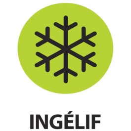 Eda Platillo Cuadrado Toscana 40 cm Verde Laurel Plástico