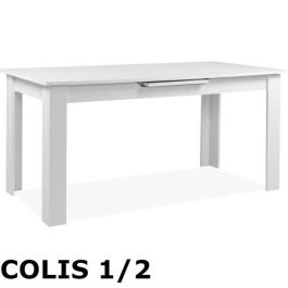 Paquete 1/2 - Mesa extensible - BIRMINGHAM - 80B - Apertura automática sincronizada - Decoración blanca - 8 / 10 personas Precio: 126.89000049. SKU: B13AVQC67X