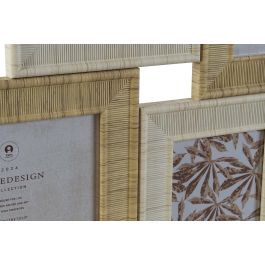 Marco Multifoto Scandi DKD Home Decor Natural Beige 2 x 44 x 67 cm