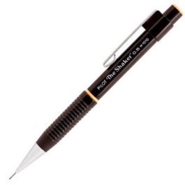 Pilot Portaminas H-1010 The Shaker 0.5 con Goma Negro - Dos sistemas de extracción de mina