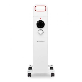 Orbegozo Radiador de Aceite RU 1500, 1500W, 7 Elementos Caloríficos, 3 Potencias de Calor