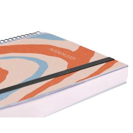 Agenda Espiral Liderpapel Tinos A4 2025 Personalizable Dia Pagina Papel 70 gr