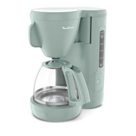 MOULINEX Cafetera de filtro 1.25L, Depósito frontal, Portafiltro giratorio, Sistema antigoteo, Mantiene caliente, Mañana FG2M1310 Precio: 65.49999951. SKU: B13D3J98EZ