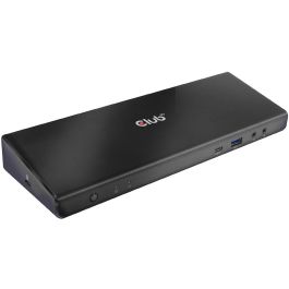 Club3D CSV-1562 Docking Station USB-C 4K 6xUSB 3.0, 2xDisplayPort, HDMI, LAN, Audio. Compatible con Windows y Mac.