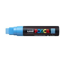 POSCA Marcador PC-17K No Permanente Punta Biselada 15 mm Azul Claro - Tinta Base Agua, No Tóxico Precio: 8.49999953. SKU: B15EA8Y6PJ