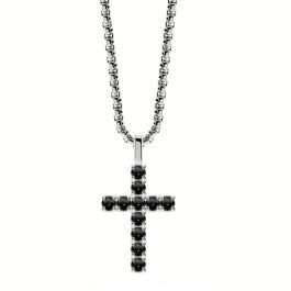 Collar Mujer LIU JO MLJ512 Plateado Negro Precio: 67.69000029. SKU: B12HN4CSCL