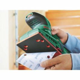 Bosch PSS 250 AE Lijadora Vibratoria 250W con Microfiltro, Órbita 2mm, Plato 167cm², Velocidad Electrónica