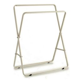 Arte Regal Toallero Doble Rectangular Blanco 35x80x66 cm (6 Unidades)