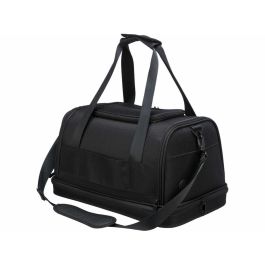 Bolso para Mascotas Trixie Airline Plane Negro Poliéster Goma Eva 28 × 25 × 44 CM