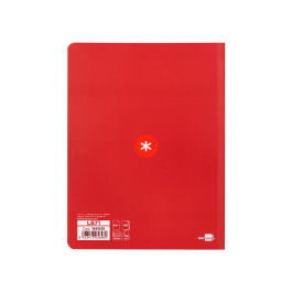 Antartik Libreta A5+ Plus Cosida 48 Hojas 90gr Cuadro 4mm Con Margen 6 Colores Surtidos