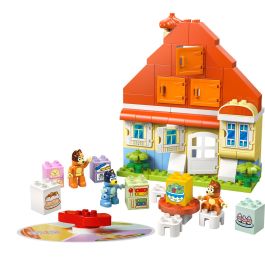 Lego 10459 DUPLO Casa Familiar de Bluey y Juego de Memoria - Juguete de Construcción Creativo para Niños de 3 Años