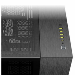 Corsair CC-9011283-WW Caja PC de torre media 6500X, aluminio negro/obsidiana