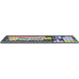 LogicKeyboard Apple Logic Pro X2 LOGXP2-TM-UK Teclado para Mac Inalámbrico Bluetooth QWERTY UK Retroiluminado Gris Titanio