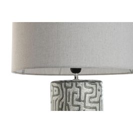 DKD Home Decor Lámpara Sobremesa Moderno Blanco 42 x 73 x 42 cm