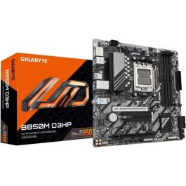 GIGABYTE B850M D3HP Placa Base AM5 para AMD Ryzen 7000/8000/9000, DDR5 hasta 8200MHz, PCIe 5.0, USB 3.2 Gen 2, LAN GbE - 9MB85MHP-00-G10 Precio: 138.69000035. SKU: B1955FDG4L
