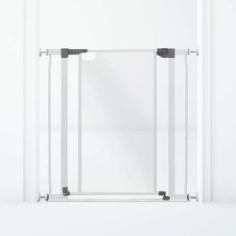 Dreambaby DRE9312742493271 Puerta de Seguridad con Panel Transparente, Función de Retención y Parte Inferior Anticaída, Blanca Dreambaby DRE9312742493271 Puerta de Seguridad con Panel Transparente, Función de Retención y Parte Inferior Anticaída, Blanca