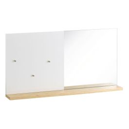 Espejo de pared Blanco Natural 50,4 x 7 x 25,4 cm Precio: 18.49999976. SKU: S8800099