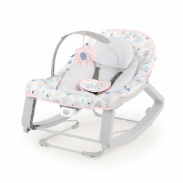 Ingenuity ING17377 Mecedora para bebé 3 en 1 Keep Cozy Burst - 3 posiciones - Arco con peluches extraíbles - Hasta 18 kg