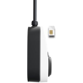 go-eCharger Gemini 2.0 22 kW (32A 3-phasig) Cargador Eléctrico para Vehículos, Negro/Blanco, sin Cable, 4G/LTE