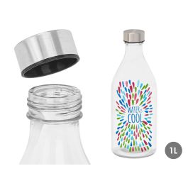 Botella Tapon Acero Water Cool 1000Ml Vivalto 9X25CM (12 Unidades) Precio: 30.79000001. SKU: B1D76J9NVM