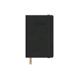 Agenda Anual (2026) Dohe Samba Cosida Tapa Extra Polipiel Con Goma 85X130 S/V Negro Precio: 7.49999987. SKU: B1CE7CBNP3