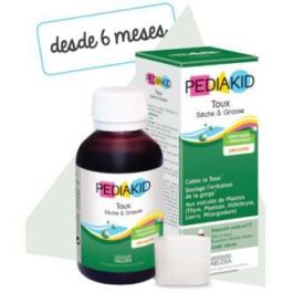 Pediakid Tos Seca y Productiva 125 ml Precio: 12.9900001. SKU: B1BR36WDRA