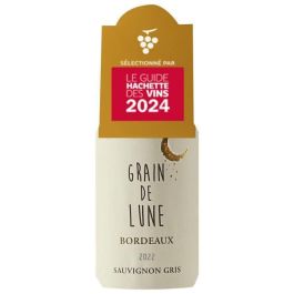 Grain de Lune 2022 Bordeaux Sauvignon Gris - Vino blanco seco de Burdeos