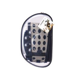 Transportin Transparente Gris Pequeño Mascow 37X22CM (6 Unidades) Transportin Transparente Gris Pequeño Mascow 37X22CM (6 Unidades)