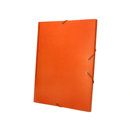 Liderpapel Carpeta Clasificadora Folio Prolongado Cartón Forrado Naranja 12 Departamentos