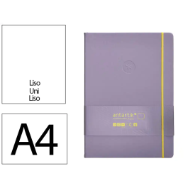 Antartik Cuaderno A4 Tapa Dura Hojas Lisas Morado y Amarillo 100 Hojas 80 gr FSC Precio: 11.49999972. SKU: B19AN2MKJK