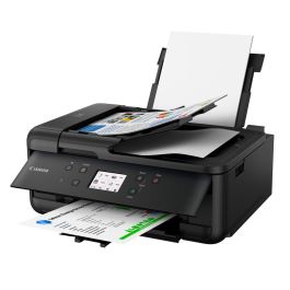 Canon PIXMA TR7650 4452C026 Multifunción Fotográfica WiFi Fax Dúplex Negra - Impresora, Copia, Escáner