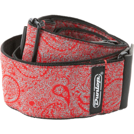 Dunlop Correa para Guitarra y Bajo Jacquard Paisley Red Precio: 24.78999963. SKU: B1BR5GYEHK
