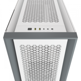 Corsair 5000D Airflow CC-9011211-WW Estuche para PC Torre Media ATX Vidrio Templado Blanco