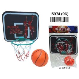 Canasta baloncesto con pelota en bolsa 23x38x7,5 cm Canasta baloncesto con pelota en bolsa 23x38x7,5 cm