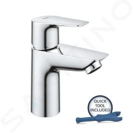 Grifo de baño - GROHE Start Edge - 23898001 - Talla S - Sin desagüe - Cromo