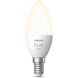 Philips Hue Bombilla Inteligente LED E14 Vela 470lm Bluetooth Regulable Blanco Suave