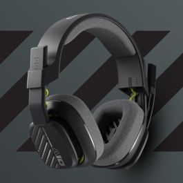 Logitech ASTRO Gaming A10 Gen 2 Auriculares gaming cableados con micrófono, jack 3.5 mm, Negros