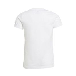 Camiseta de Manga Corta Infantil Adidas Graphic Blanco 40