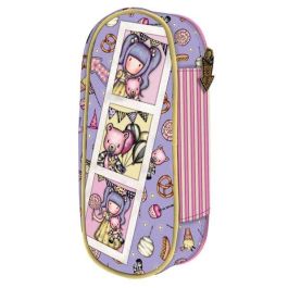 Estuche Escolar Gorjuss First prize Lila (10 x 23 x 6 cm)