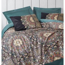 Essence ASI8684283035717 Juego Cama 100% Algodón Satén: Funda Nórdica 220x240 cm y 2 Fundas Almohada 60x60 cm Essence ASI8684283035717 Juego Cama 100% Algodón Satén: Funda Nórdica 220x240 cm y 2 Fundas Almohada 60x60 cm