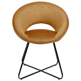 Silla Redonda Mostaza Giulia Home Deco Factory