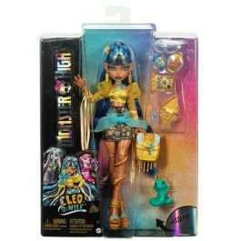 Muñeca Monster High Cleo de Nile con animal y accesorios HXH74