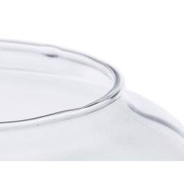 Giftdecor Jarrón de Cristal Burbuja, Transparente, 25 cm Giftdecor Jarrón de Cristal Burbuja, Transparente, 25 cm