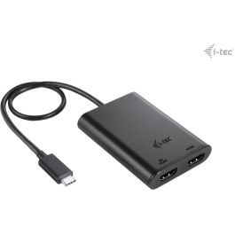 Adaptador HDMI i-Tec C31DUAL4K60HDMI Negro