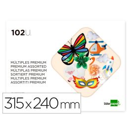 Bloc Trabajos Manuales Liderpapel Multiple Premium 240x315 mm 102 Hojas Colores Surtidos Precio: 10.69000031. SKU: B1CPPNWT8T