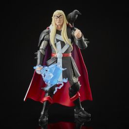 Hasbro Marvel Legends Thor - Figura articulada de 15 cm con accesorios y parte de Build-A-Figure