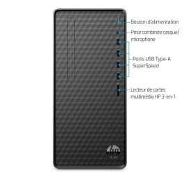Office PC HP M01 -F2245NF - Intel Core i3-12100 - RAM 8GB DDR4 - Almacenamiento 256GB SSD - Teclado de Windows 11 + y mouse con cable Office PC HP M01 -F2245NF - Intel Core i3-12100 - RAM 8GB DDR4 - Almacenamiento 256GB SSD - Teclado de Windows 11 + y mouse con cable