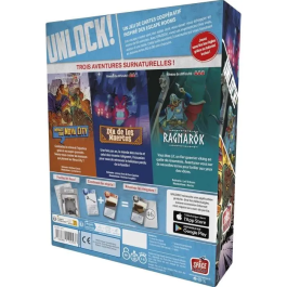 Asmodee ¡Desbloquea! Aventuras arriesgadas - Juego de mesa - Idioma francés - ACD1726503803852