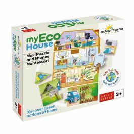 GEOMAG GEO7640179640466 Mi Casa Ecológica - Juego de Construcción Educativo Montessori sobre Conciencia Ambiental Precio: 29.49999965. SKU: B1EDRB45Z9