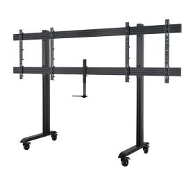 B-Tech BT8518 Carrito Móvil Premium XXL Doble Pantalla para Videoconferencia VESA 1000x800 B-Tech BT8518 Carrito Móvil Premium XXL Doble Pantalla para Videoconferencia VESA 1000x800